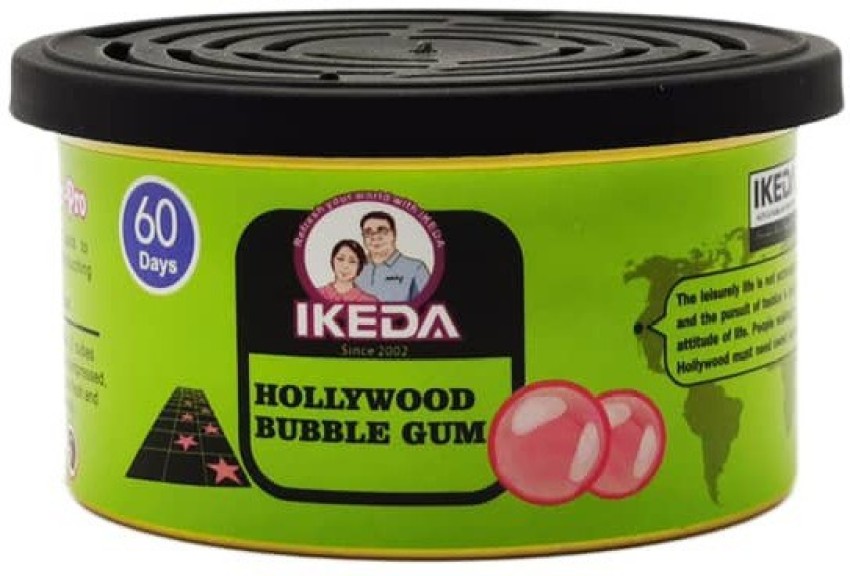IKEDA HOLLYWOOD BUBBLE GUM Car Freshener Price in India - Buy