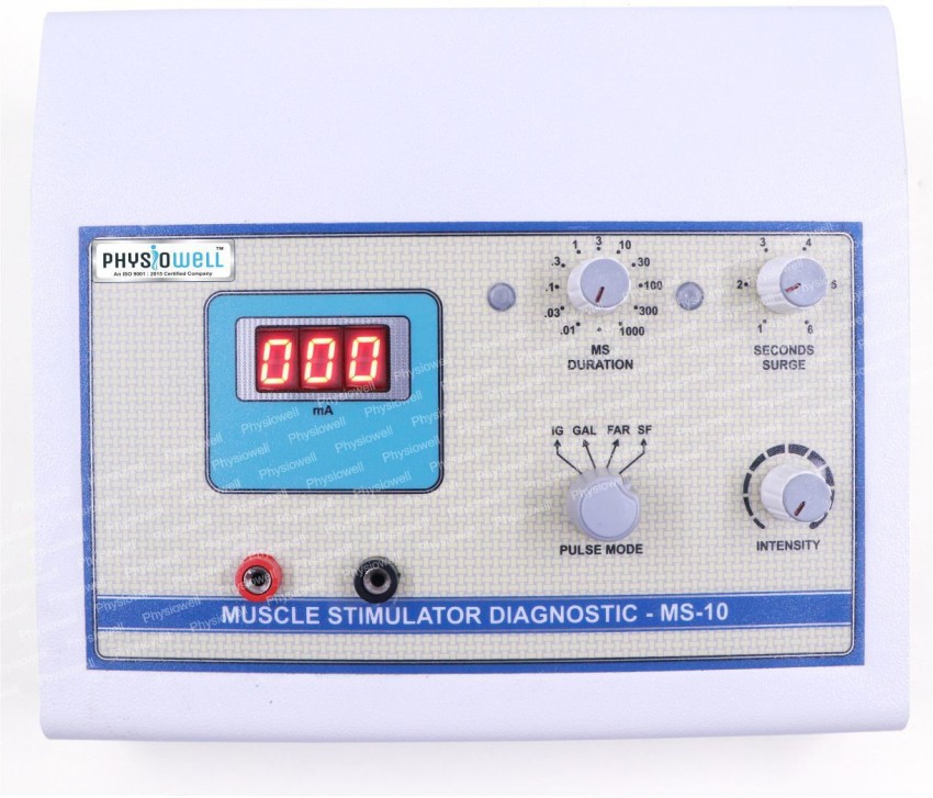 Physio Life Care Electric Muscle Stimulator Diagnostic Ms-10 Physiotherapy  Machine