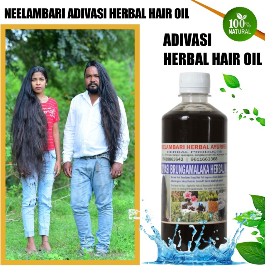 Buy Adivasi Lakshmi Herbal Hair Oil Herbal Pure Adivasi Hair Growth And Hair  Fall Control Oil 100 ML Online at Low Prices in India  Amazonin