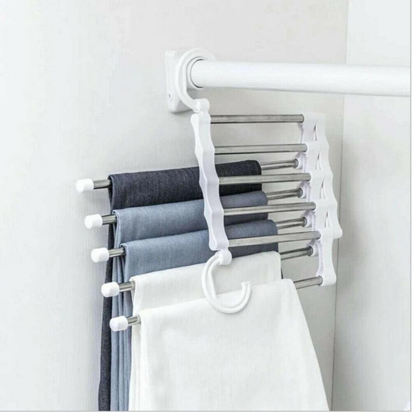 Buy MILLENSIUM Multipurpose 5 in 1 Hangers for Wardrobe Cloth