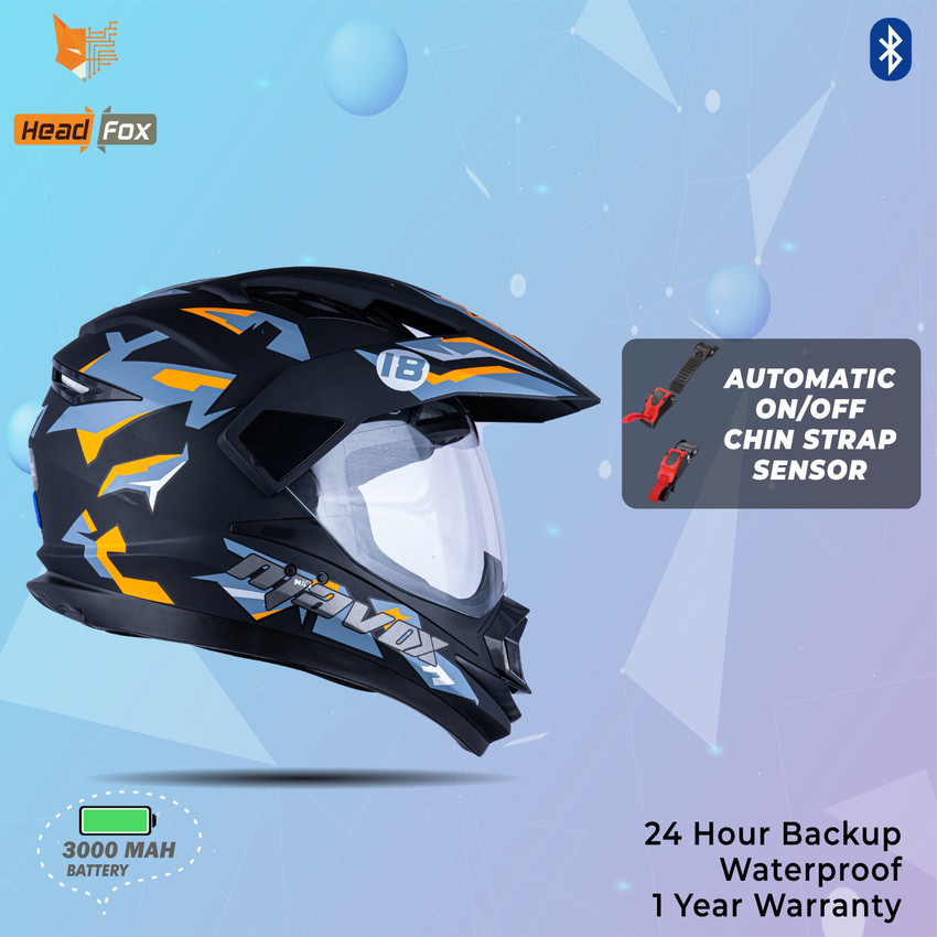 Off road clearance helmets with bluetooth