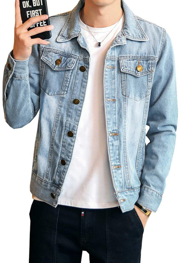 Dockstreet Full Sleeve Solid Men Denim Jacket Buy Dockstreet Full Sleeve Solid Men Denim Jacket Online at Best Prices in India Flipkart