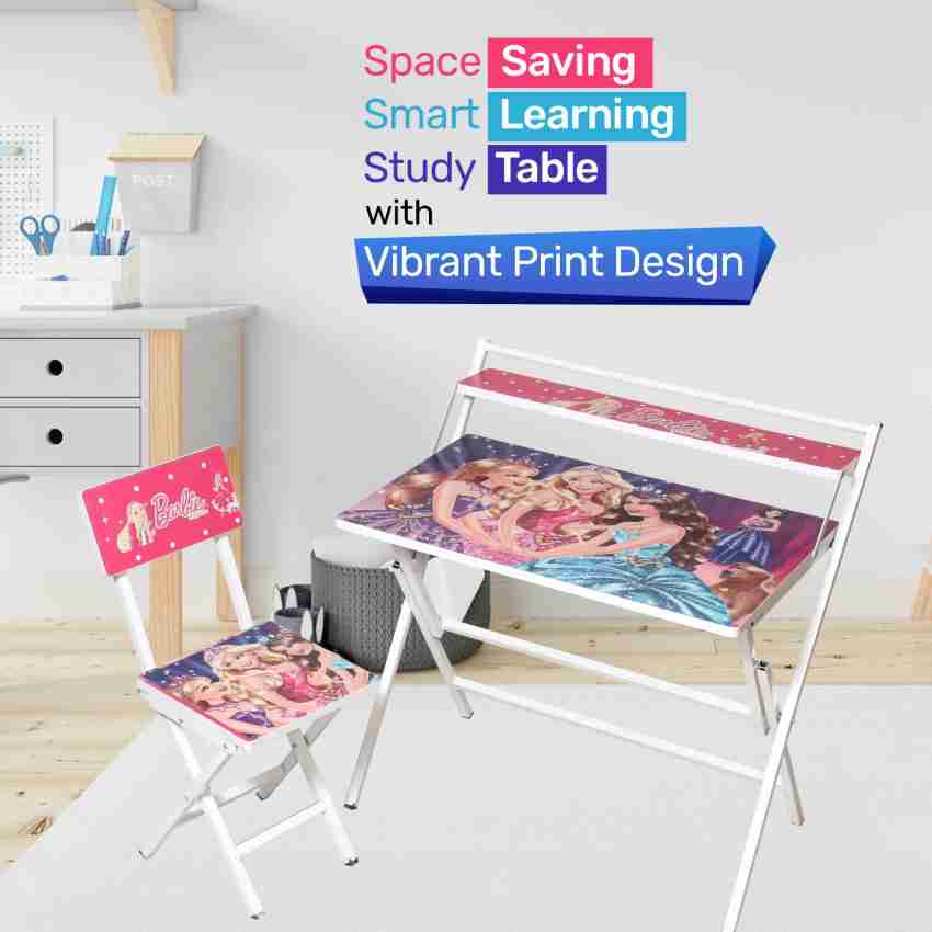 Barbie study discount table with chair