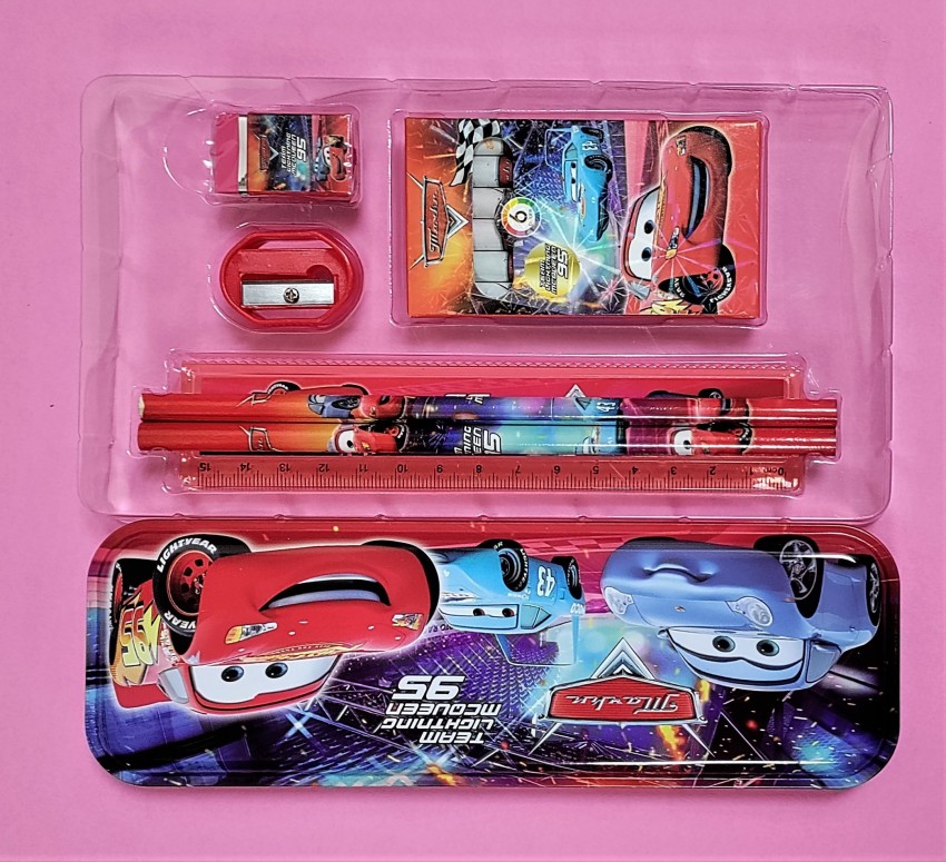 Disney Pencil Kit - CARS Lightning McQueen RaceCar