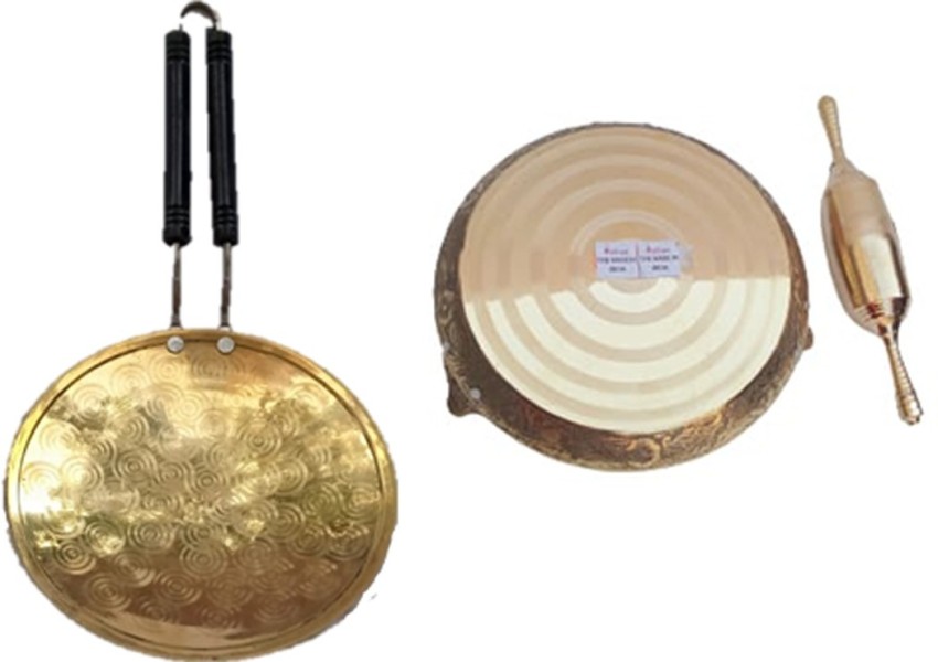 BRASS KADHAI 8 INCH – Rocktawa