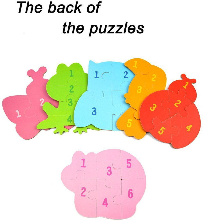 Wooden puzzles for one year olds sale
