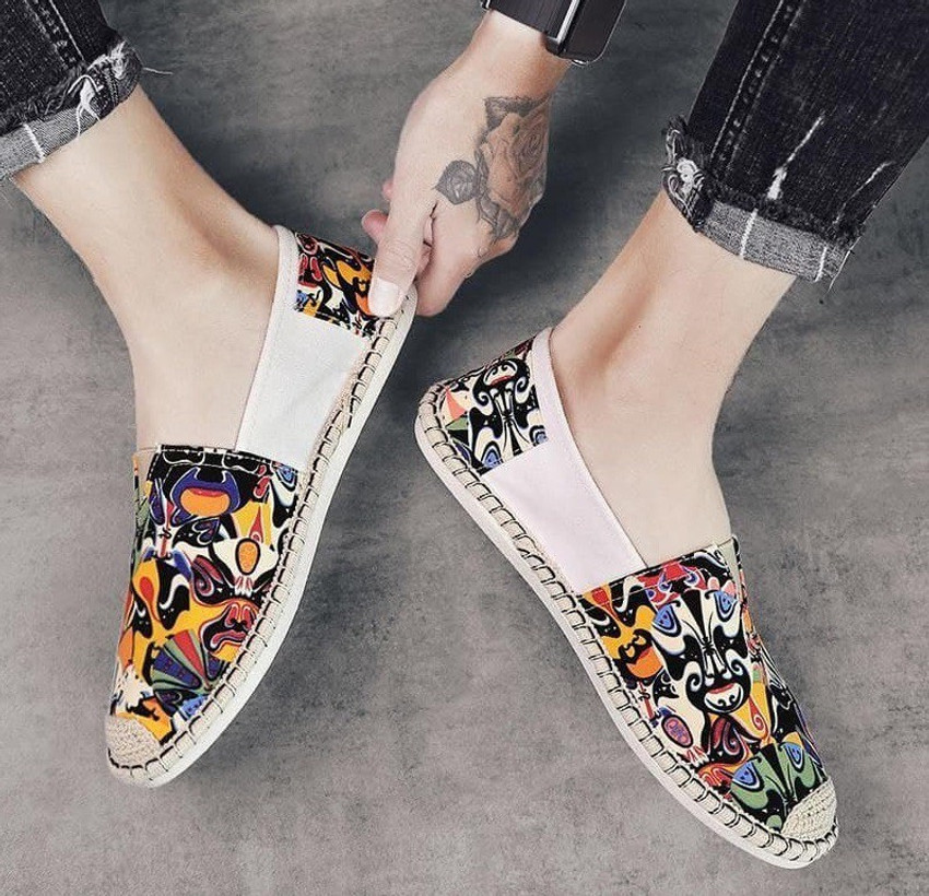 Jsk enterprise IMPORTED MEN S CAUSAL SNEAKERS PRINTED LOAFFER