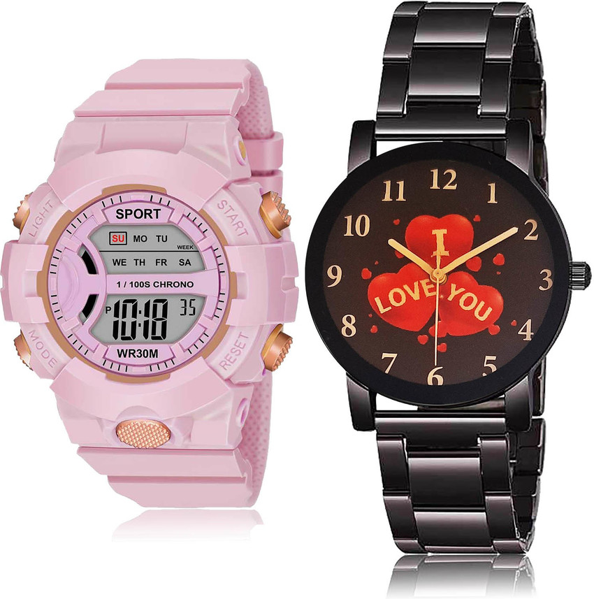 NIKOLA Analog Digital Watch For Girls Buy NIKOLA Analog Digital Watch For Girls Classical Italian Designer 2 Watch Combo For Women And Girls DG36 GCPL22 Online at Best Prices in India