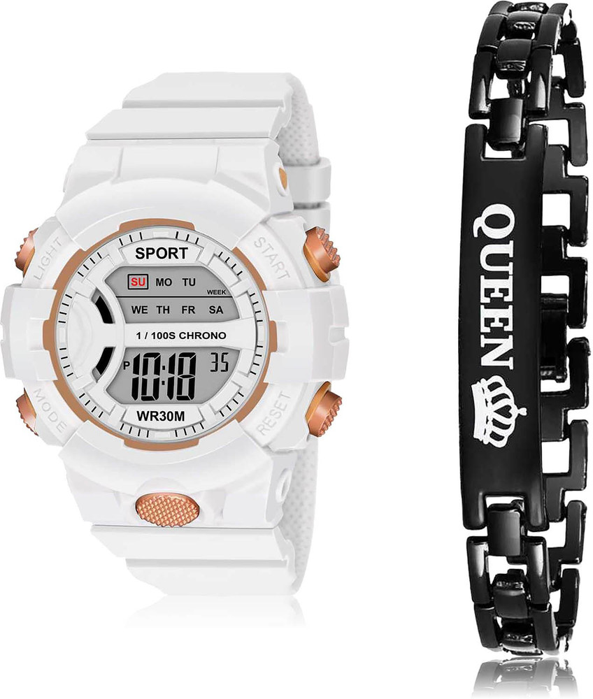 Fancy digital watch women's clearance