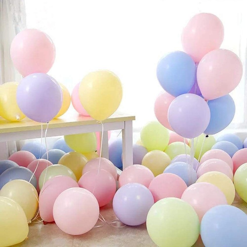 FLICK IN Solid 200pcs Pastel Party Decorations for