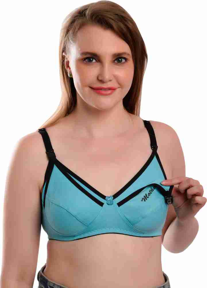 Femzy Cotton Full Cup Non-Padded Feeding Bra -38B (Brown) Women  Maternity/Nursing Non Padded Bra - Buy Femzy Cotton Full Cup Non-Padded  Feeding Bra -38B (Brown) Women Maternity/Nursing Non Padded Bra Online at