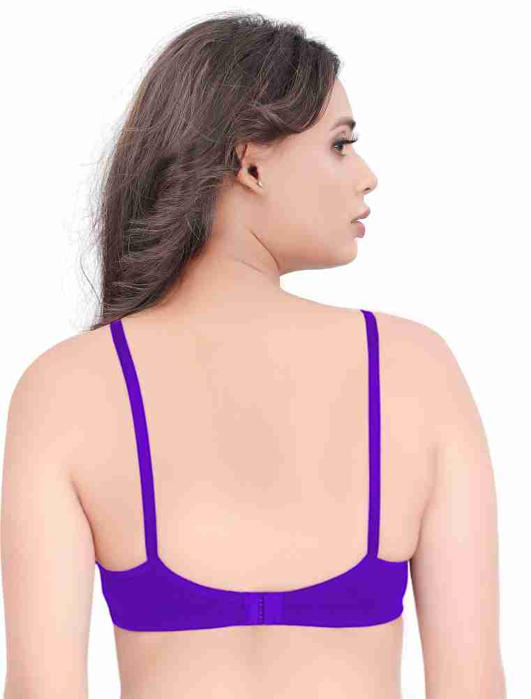 HD Care And Solutio Pack Of 2 soft Padded Bra (Purple.Maroon) Women Full  Coverage Lightly Padded Bra - Buy HD Care And Solutio Pack Of 2 soft Padded  Bra (Purple.Maroon) Women Full