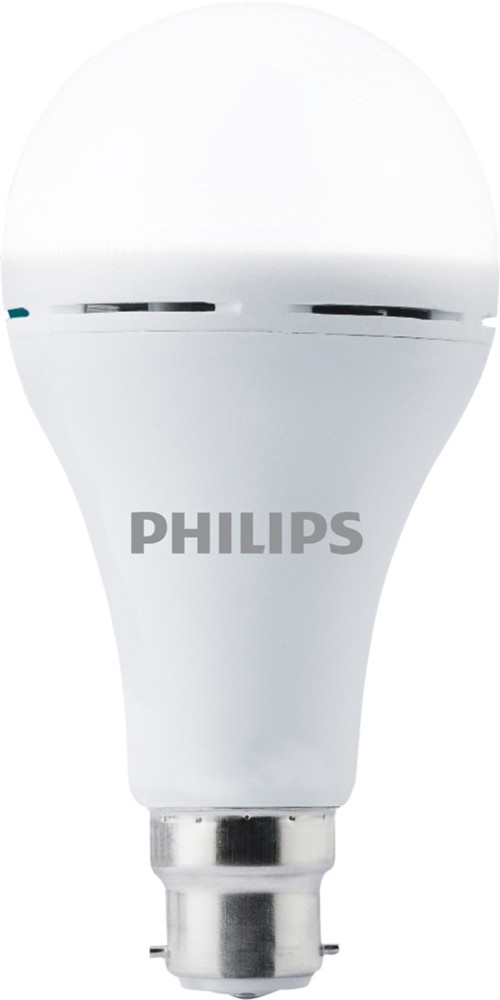 PHILIPS 8.5W Rechargeable Emergency Inverter LED Bulb (Pack of 1) with  backup upto 4 hrs 4 hrs Bulb Emergency Light Price in India - Buy PHILIPS  8.5W Rechargeable Emergency Inverter LED Bulb (