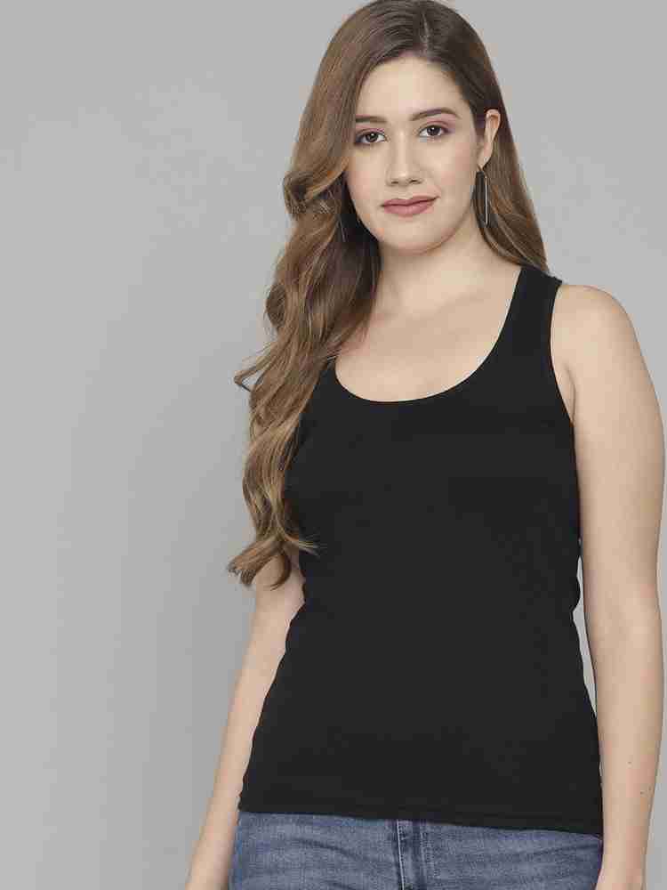 17Hills® Cotton Tank Top Vest Top Camisole Sando Inner Wear Camis for  Women, Girls