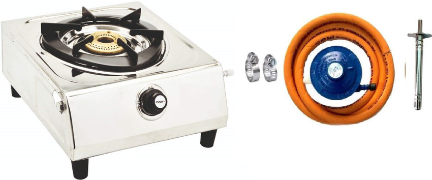 Single gas deals stove with regulator