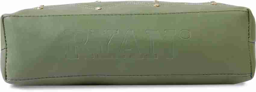 SOLD Authentic PRADA Green Nylon Tote Hand Bag Purse (Army Green)