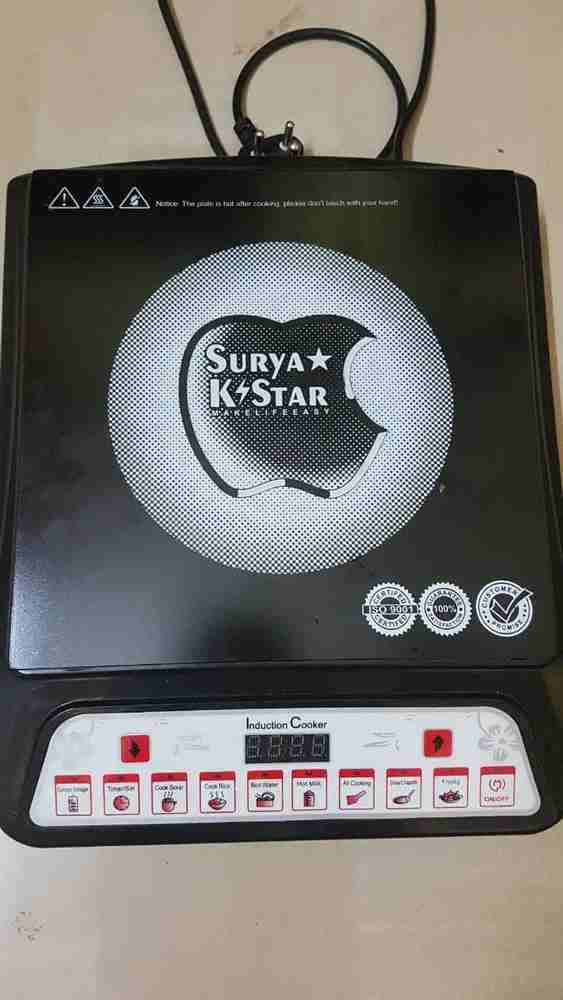 Buy SURYA KSTAR A 8 Induction Cooktop Online at best price in