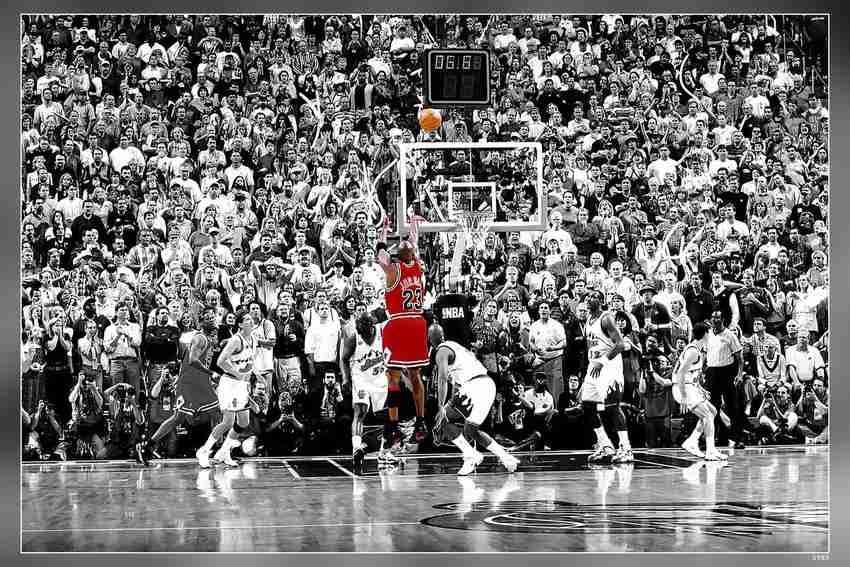 Michael Jordan Matte Finish Poster Paper Print Sports posters in