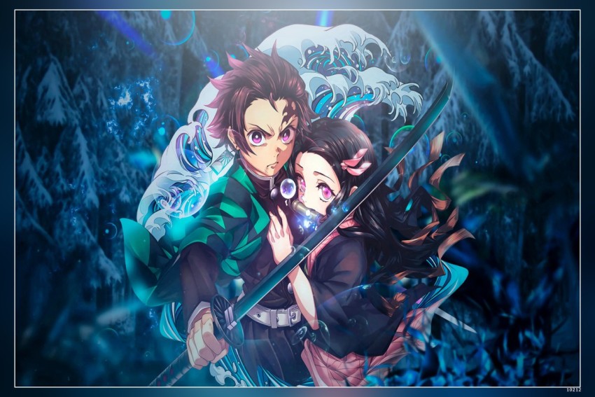 Demon Slayer Tanjiro & Nezuko Wallpaper - Anime Wallpaper Phone