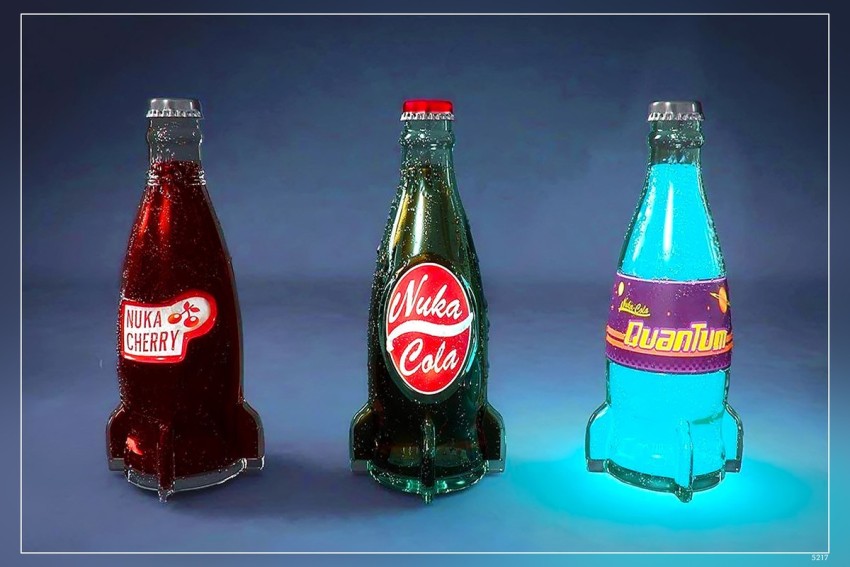 Fallout Nuka Cola Nuka Cherry Quantum Bottles Video Game Series Matte  Finish Poster Paper Print - Gaming posters in India - Buy art, film,  design, movie, music, nature and educational paintings/wallpapers at