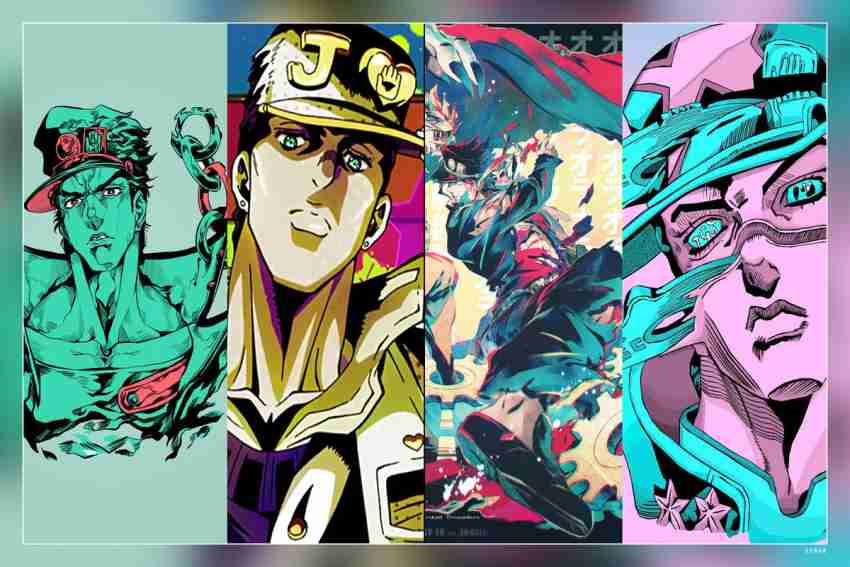 Jotaro Anime Jojo Jojo Bizarre Adventure Jotaro Stone Ocean Matte Finish  Poster Paper Print - Animation & Cartoons posters in India - Buy art, film,  design, movie, music, nature and educational paintings/wallpapers