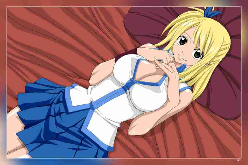 Fairy Tail Lucy Heart Anime Girl Poster