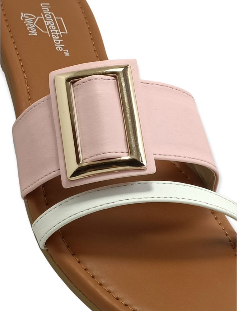 Queen status flat sandal sales
