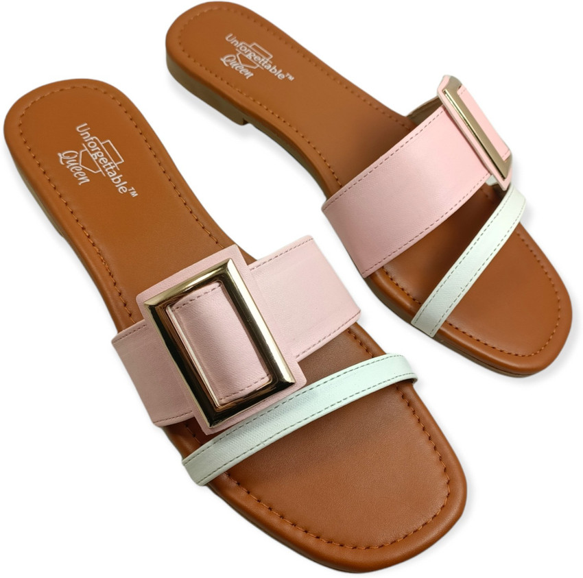 Queen status flat 2025 sandal