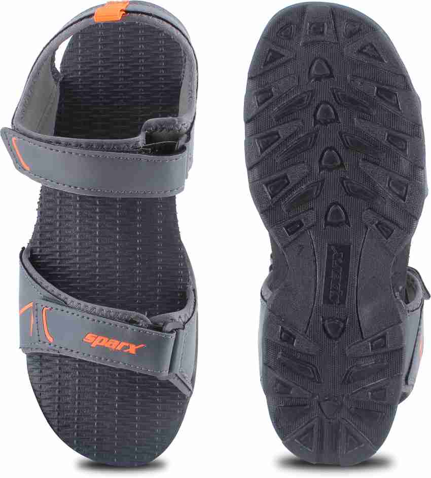 Sparx Men Grey, Orange Sports Sandals - Buy Sparx Men Grey, Orange Sports  Sandals Online at Best Price - Shop Online for Footwears in India