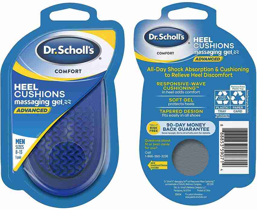 Dr scholl's gel inserts for heels hotsell