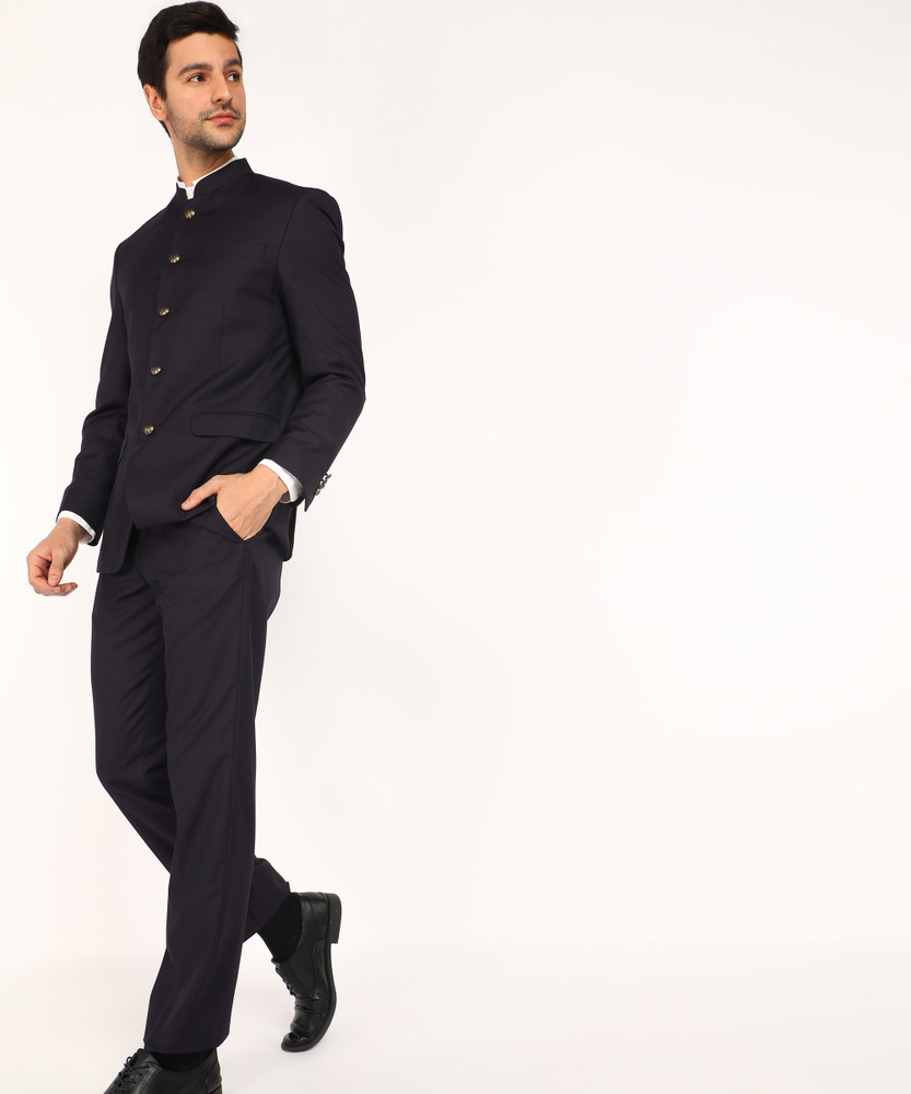 LOUIS PHILIPPE Single Breasted Self Design Men Suit Buy LOUIS