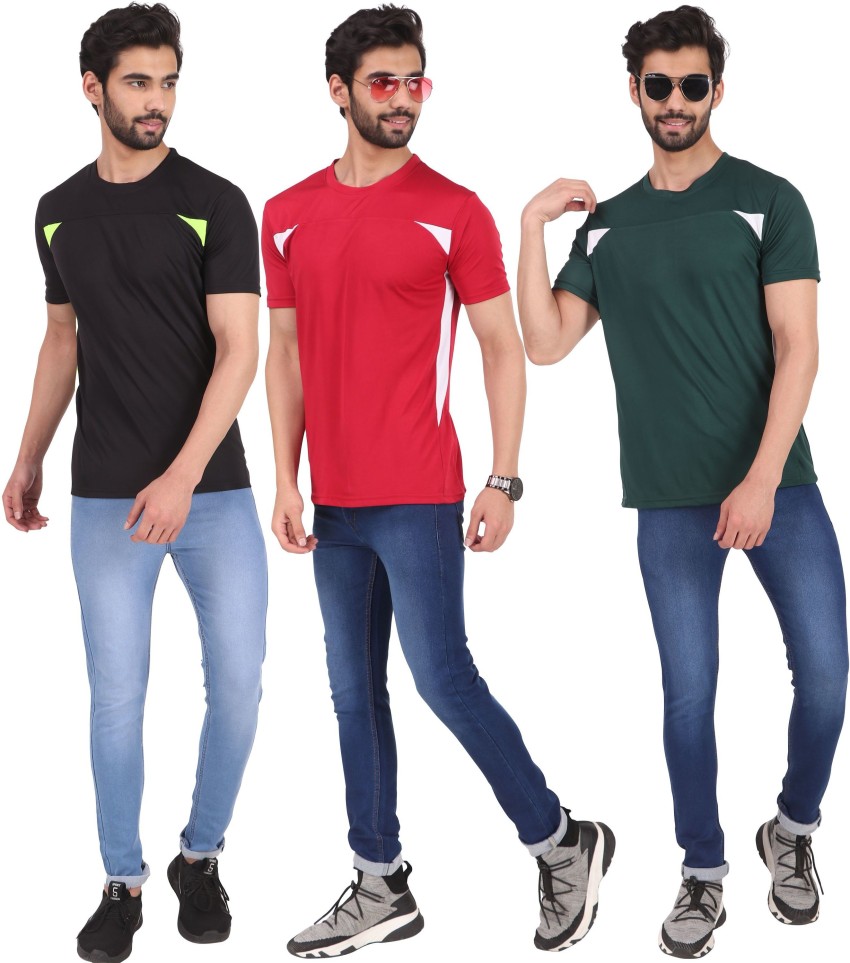 Polyester Addiz Drop Shoulder Lazy t-shirt for Men, Casual Wear at