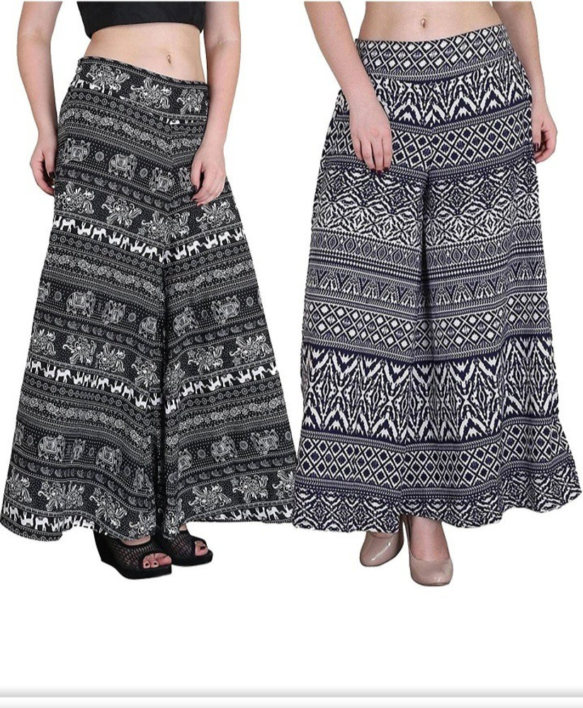 Subh Laaxmi Palazzo Pant Flared Women Multicolor Trousers - Buy Subh Laaxmi  Palazzo Pant Flared Women Multicolor Trousers Online at Best Prices in  India | Flipkart.com