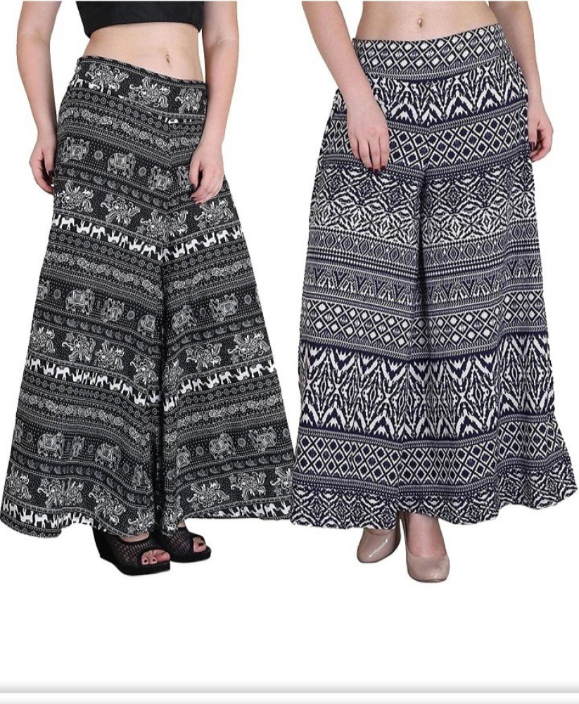 Palazzo pants 2024 with tops flipkart