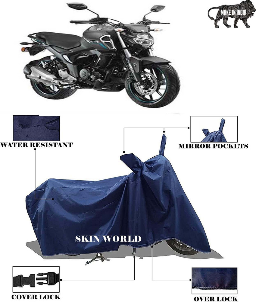 SKIN WORLD Two Wheeler Cover for Yamaha Price in India Buy SKIN WORLD Two Wheeler Cover for Yamaha online at Flipkart