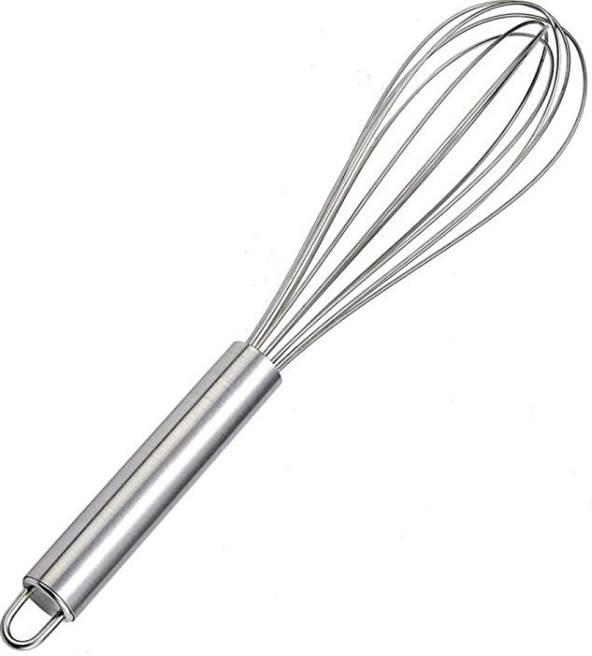 Stainless Steel 3-Piece Balloon Wire Whisk Set 8- 10 -12 inch