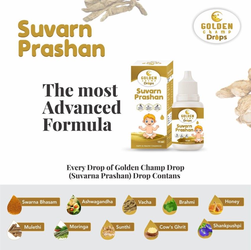 Golden Champ Drops Swarna Prashana Drops