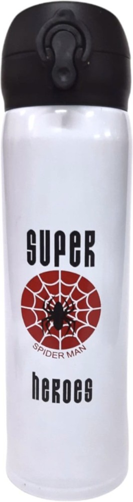 kistapo Spiderman Stainless Steel Superhero Sipper Round Shape Theme/Water  Bottle 500 ml Bottle - Buy kistapo Spiderman Stainless Steel Superhero  Sipper Round Shape Theme/Water Bottle 500 ml Bottle Online at Best Prices