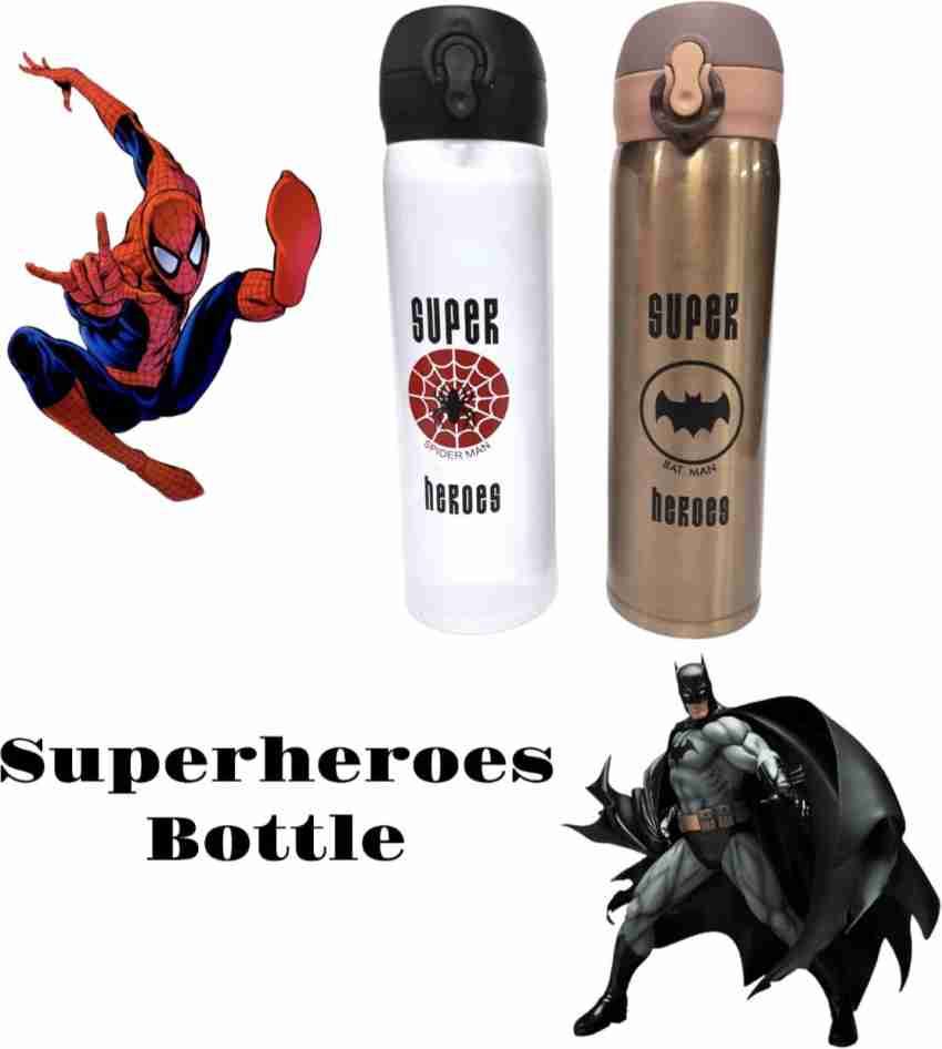 kistapo Spiderman Stainless Steel Superhero Sipper Round Shape Theme/Water  Bottle 500 ml Bottle - Buy kistapo Spiderman Stainless Steel Superhero  Sipper Round Shape Theme/Water Bottle 500 ml Bottle Online at Best Prices