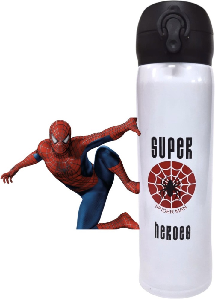 kistapo Spiderman Stainless Steel Superhero Sipper Round Shape Theme/Water  Bottle 500 ml Bottle - Buy kistapo Spiderman Stainless Steel Superhero  Sipper Round Shape Theme/Water Bottle 500 ml Bottle Online at Best Prices