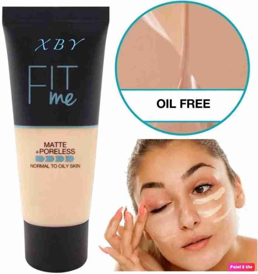 XBY Tube Fit Me Matte+Poreless Liquidndation (IVARY, 40 ml) Foundation -  Price in India, Buy XBY Tube Fit Me Matte+Poreless Liquidndation (IVARY, 40  ml) Foundation Online In India, Reviews, Ratings & Features