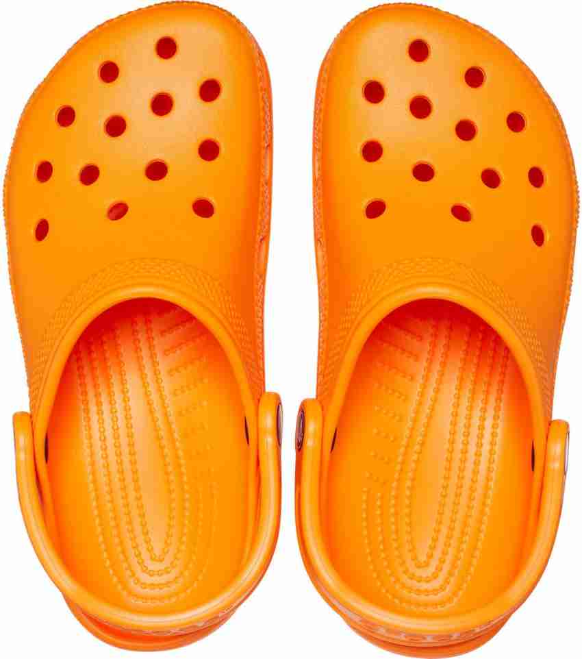 Orange crocs new arrivals