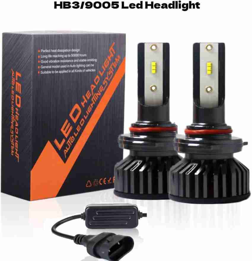 Ebug HB3/9005 100W 16000 Lumens, 2022 Upgraded Zes Chip 600% Brighter, LED  Kit Headlight Car LED (32 V, 100 W) Price in India - Buy Ebug HB3/9005 100W  16000 Lumens, 2022 Upgraded