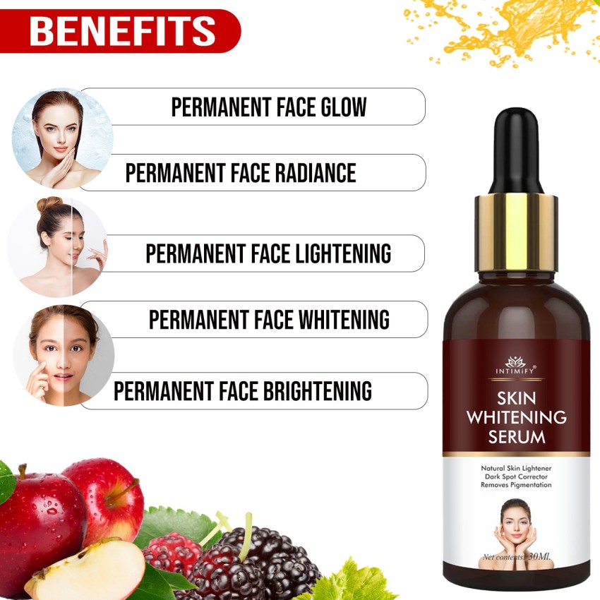 INTIMIFY Skin whitening serum for women Face Glowing Brightening serum for pigmentation