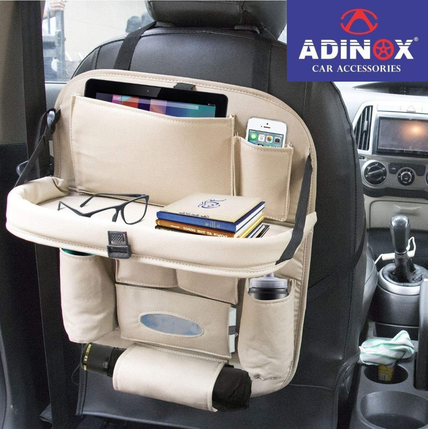 Car seat organiser with tray deals