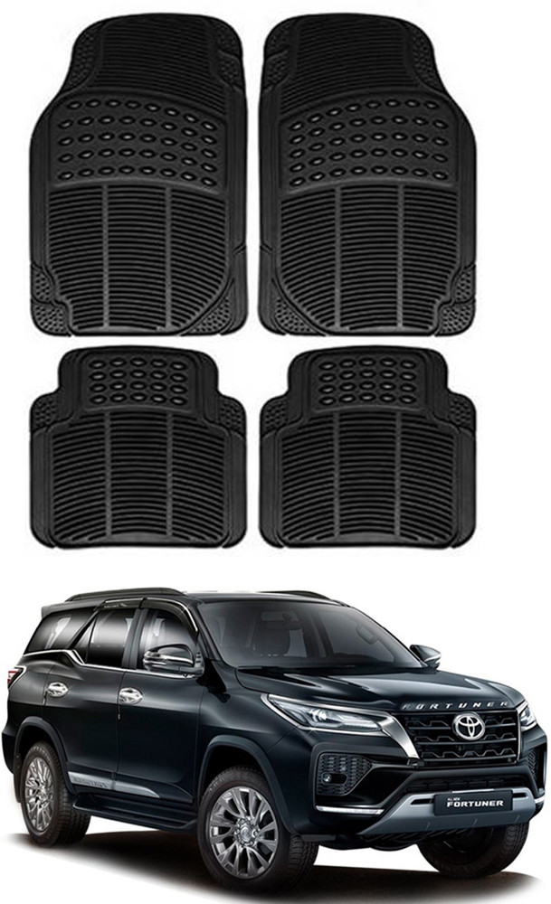 RONISH Rubber Standard Mat For Toyota New Fortuner Price in India