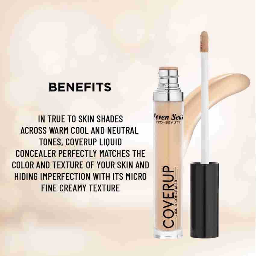 Seven Seas Cover Up Liquid Concealer Full Coverage Concealer - Price in  India, Buy Seven Seas Cover Up Liquid Concealer Full Coverage Concealer  Online In India, Reviews, Ratings & Features