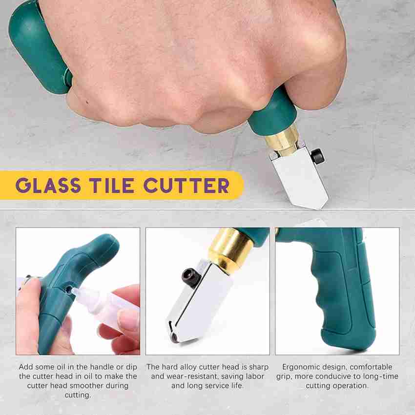 DKY TOOLS Glass Cutter Tool, Ceramic Cutter, Incisive and Fast
