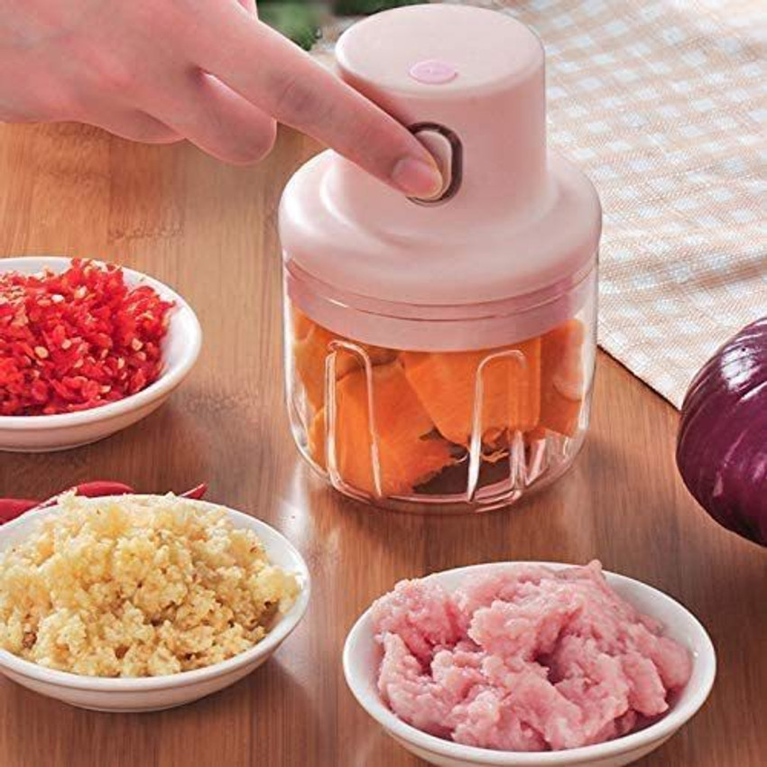 Amulakh Electric Mini Garlic Chopper Food Chopper With USB
