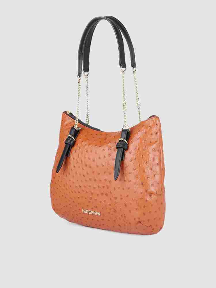 Buy HIDESIGN Women Brown Shoulder Bag Tan Online @ Best Price in India, Flipkart.com